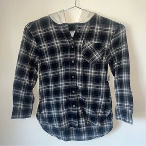Old Navy Monochrome Checkered Shirt